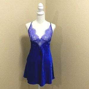 Victoria Secret - Sexy Royal Purple Satin Slip